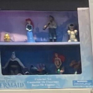 Disney The Little Mermaid Deluxe Figure Play Set NWT